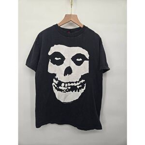 Cinder Block The Misfits Shirt T-Shirt Size Black 2004 Vintage